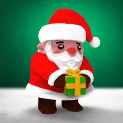 Christmas Ornament - Cute Santa Claus (3 files)