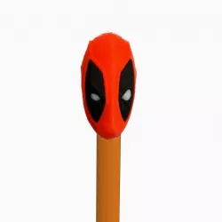Deadpool Head Pencil Topper Multimaterial