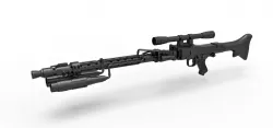 Death Trooper Blaster Rifle DLT-19D from Star Wars