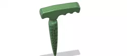 Dibber Digging Hole Tool Garden professional 3d-print and cnc