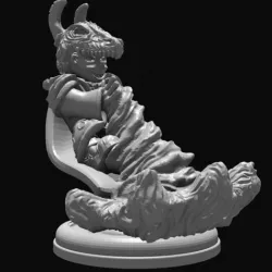 Dragon Knight Mage 28mm