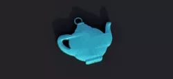 Earrings ' teapot'