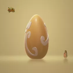 Egg Dofus ivory / Oeuf Dofus Ivoire 