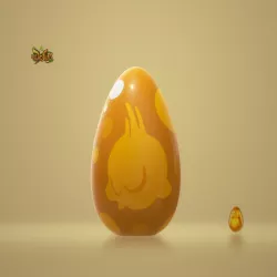 Egg Dofus ocher / Oeuf Dofus Ocre