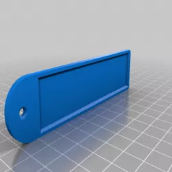 Folder Label Tag