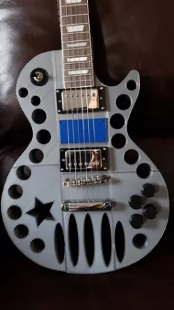Fully Functional - Silver Star Les Paul