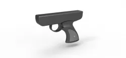 Handle for cosplay blaster pistol 4