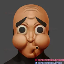 Hotaru Haganezuka Hyotokko Mask 3D Print STL - Kimetsu No Yaiba