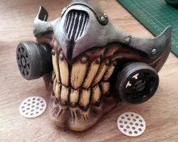 immortan Joe cosplay mask