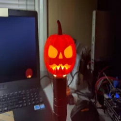 Jack o lantern pumpkin with Open Mouth (remix)