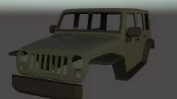 Jeep Wrangler Unlimited 2003 Body