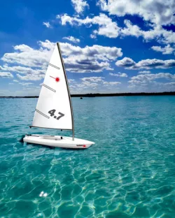 Laser 4.7 Sailing Boat