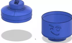 Lego Head Box - Wink