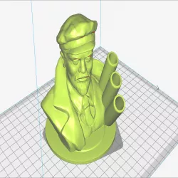 Lenin pen holder