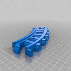 Lincoln Log Train Track