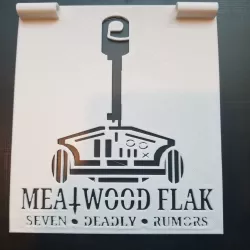 Meatwood Flak Band Stencil