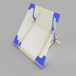 Modular Book Stand from stik and clipboard v1
