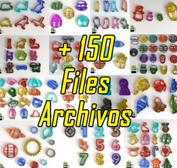 MOLDES PREMIUM MAS DE 150 ARCHIVOS PARA IMPRIMIR MEGA PACK 2