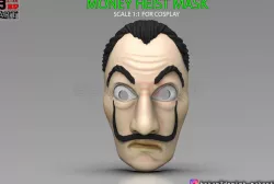 Money Heist Mask - La Casa de Papel Season 4 - Mask for Cosplay