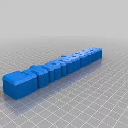 My Customized Push Pin Wall Letters