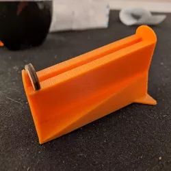 Rack for honeycomb bed holddown pins