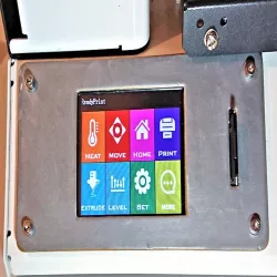 Robin MKS display fascia for MPSM v2 3D printer with SD card socket
