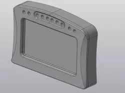 (rus) DIY Bosch DDU 9 replica dashboard