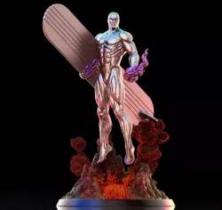 Silver Surfer - 3D print model