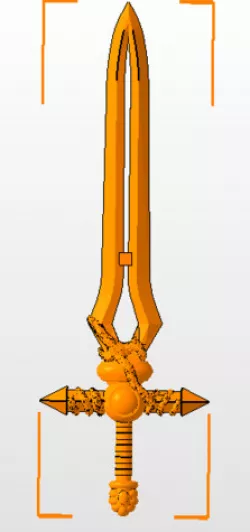 simbad cosplay sword