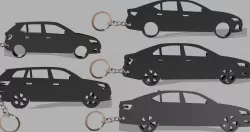 SKODA KEYCHAIN CAR PACK 1