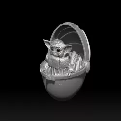 Smile Baby Yoda.