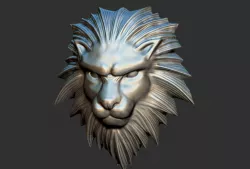 Squall Leonhart belt buckle Leon head from Final Fantasy