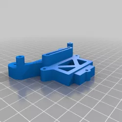 Support amortisseur arrière tamiya FF01