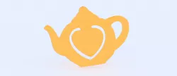 Teapot bookmark
