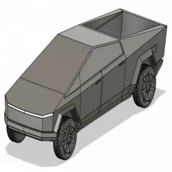 Tesla Cybertruck (high detail)