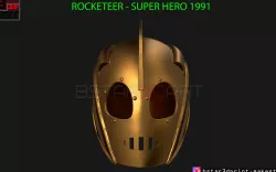 The Rocketeer Helmet - Super hero 1991 3D print model