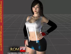 Tifa Lockhart - Final Fantasy - Figure Printable