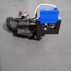 Traxxas TRX-4 transmission shift servo mounting bracket