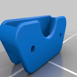Wall Mount Buffer Holder (6in Pad)