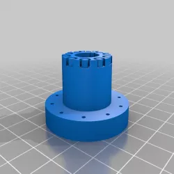Wheel and Hub for Tonka RC Conversion