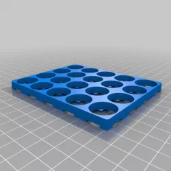  18650 Tray/Holder