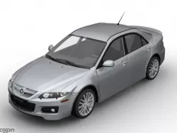 2006 Mazda 6 MPS 3d model