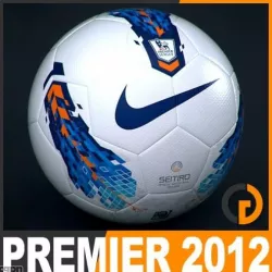 2011 2012 Premier League Match Ball 3d model