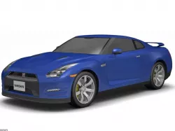2011 Nissan GTR 3d model