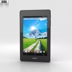 Acer Iconia One 7 B1-730 Black 3d model