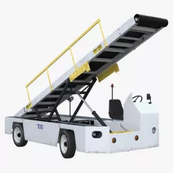 Airport Conveyor Belt Loader TUG 660 3d model
