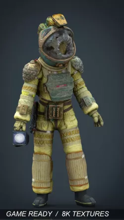 Alien Kane Spacesuit 3d model