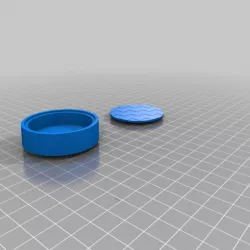 Amiibo base w/ lid