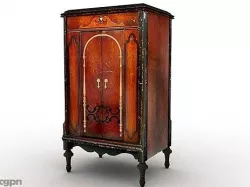 Antique cabinet 3d model
