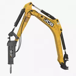 Arm with HM012T Breaker Rigged 3d model